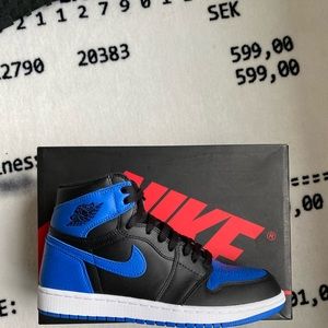 Jordan 1 Royal Size 8